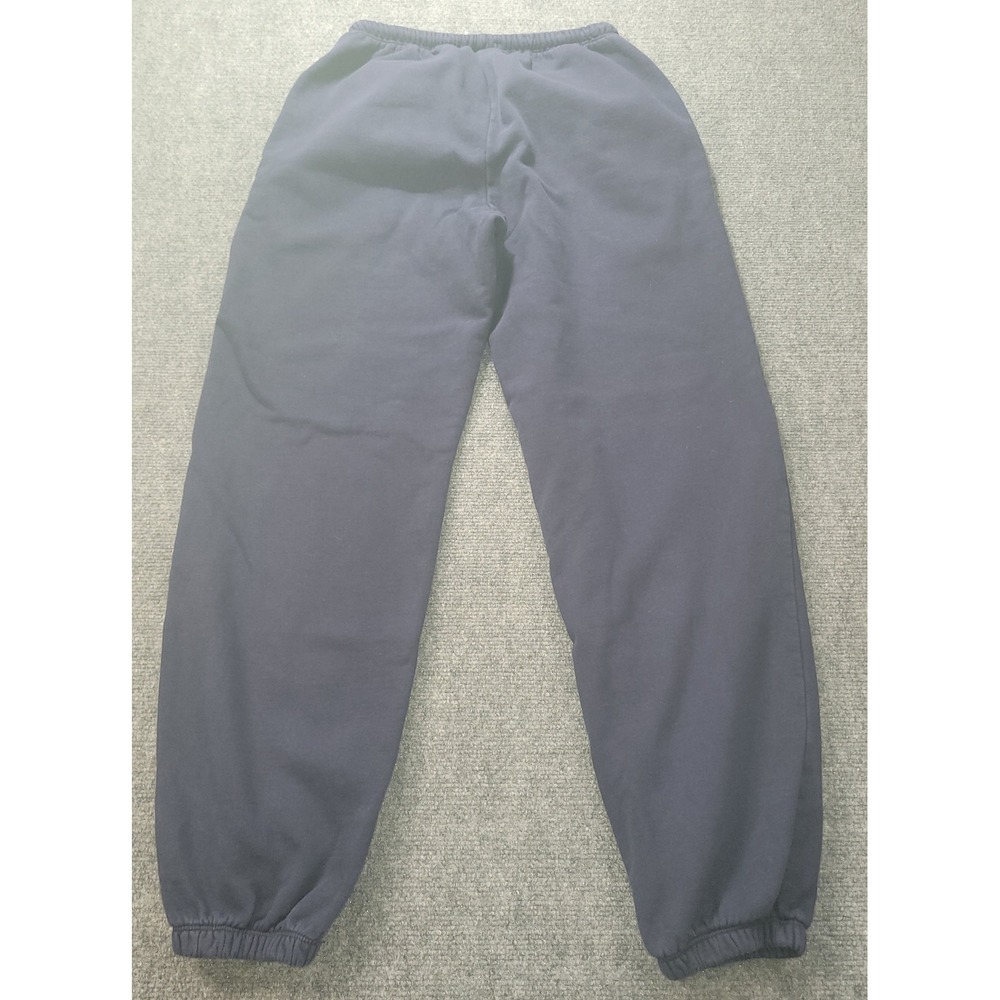 Brandy Melville Rosa Sweatpants Navy Blue Elastic Waist Drawstring Joggers OS